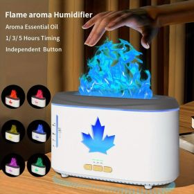 1pc Simulated Flame Humidifier, Essential Oil Diffuser For Aromatherapy Machine, Colorful Flame Atmosphere Lamp Home Office Humidifier 1pc Simulated Flame Humidifier, Essential Oil Diffuser For Aromatherapy Machine, Colorful Flame Atmosphere Lamp Home Office Humidifier