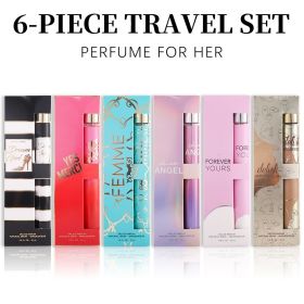 6pcs Women's Eau De Parfum Travel Set - Long-Lasting, Refreshing Fragrance in 6 Unique Scents - Ideal for Daily Use, Dates 6pcs Women's Eau De Parfum Travel Set - Long-Lasting, Refreshing Fragrance in 6 Unique Scents - Ideal for Daily Use, Dates