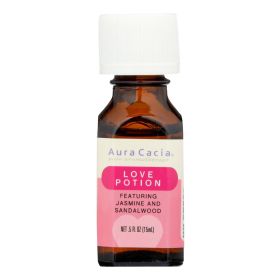 Aura Cacia - Essential Solutions Oil Love Potion - 5 Fl Oz Aura Cacia - Essential Solutions Oil Love Potion - 5 Fl Oz